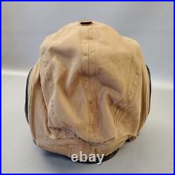 Us Army Air Forces Type An-h-15 Summer Flying Helmet- Size Medium