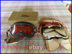 Us Army Air Forces Type B-8 Flying Goggles- Boxed