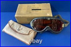 Us Army Air Forces Type B-8 Flying Goggles- Boxed