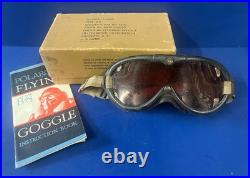 Us Army Air Forces Type B-8 Flying Goggles- Boxed
