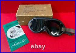 Us Army Air Forces Type B-8 Flying Goggles- Boxed