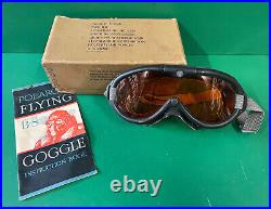 Us Army Air Forces Type B-8 Flying Goggles- Boxed