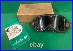 Us Army Air Forces Type B-8 Flying Goggles- Boxed