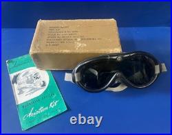 Us Army Air Forces Type B-8 Flying Goggles- Boxed