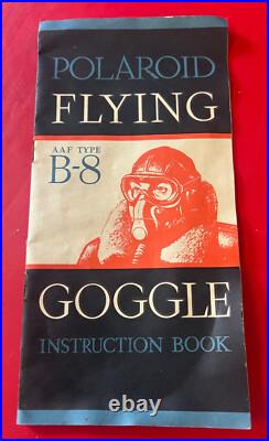 Us Army Air Forces Type B-8 Flying Goggles- Boxed