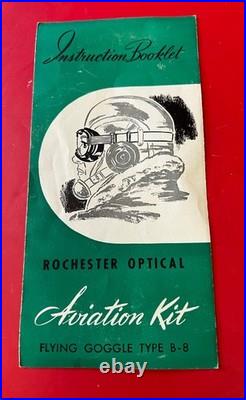 Us Army Air Forces Type B-8 Flying Goggles- Boxed