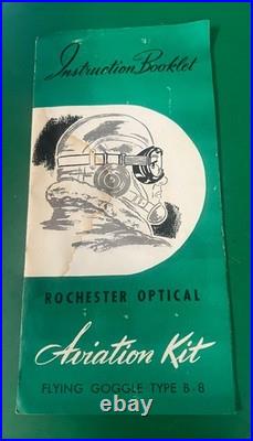Us Army Air Forces Type B-8 Flying Goggles- Boxed