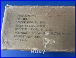 Us Army Air Forces Type B-8 Flying Goggles- Boxed