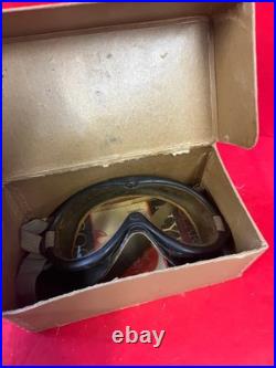 Us Army Air Forces Type B-8 Flying Goggles- Boxed
