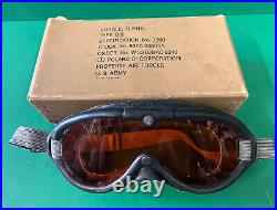 Us Army Air Forces Type B-8 Flying Goggles- Boxed