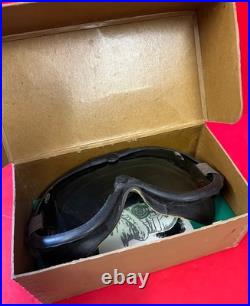 Us Army Air Forces Type B-8 Flying Goggles- Boxed