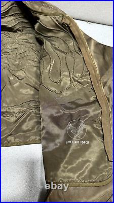 Us Army Air Forces Type F-3a Heated Flying Suit Size Meduim Jacket And Trousers