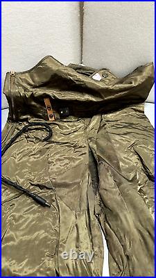 Us Army Air Forces Type F-3a Heated Flying Suit Size Meduim Jacket And Trousers