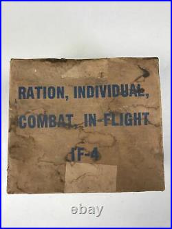 Us Army Korean War Ration Usaf Air Force Individual Combat In-flight If-4 Rare