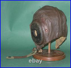 VINTAGE WW2 US Army Air Forces Type A-11 Spec 3189 B Leather Flight Helmet Large