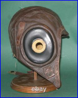 VINTAGE WW2 US Army Air Forces Type A-11 Spec 3189 B Leather Flight Helmet Large
