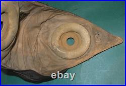 VINTAGE WW2 US Army Air Forces Type A-11 Spec 3189 B Leather Flight Helmet Large