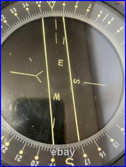 VINTAGE WWII US Army Air Force TYPE D-12 Compass Bendix Aviation Corporation