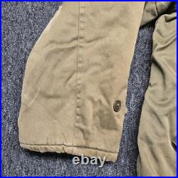 VTG 1940'S WWII USAF US Army Air Force B-9 Winter Parka Bomber Jacket + Gloves