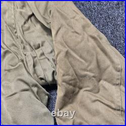 VTG 1940'S WWII USAF US Army Air Force B-9 Winter Parka Bomber Jacket + Gloves