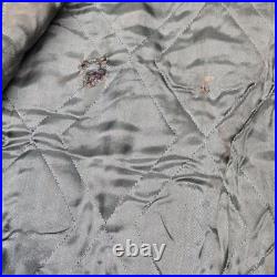 VTG 1940'S WWII USAF US Army Air Force B-9 Winter Parka Bomber Jacket + Gloves