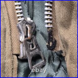 VTG 1940'S WWII USAF US Army Air Force B-9 Winter Parka Bomber Jacket + Gloves