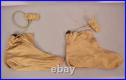 VTG 1940s WW2 US Type II Army Air Force Heated Hood & Moccasins WWII 40s