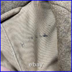 VTG 40s 1943 Heavy Wool Overcoat Trench Coat WW2 US Military Army Air Force 38S