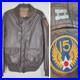 VTG-Cooper-Type-A-2-Leather-Flight-Jacket-15th-US-Army-Air-Force-Patch-Size-42-L-01-mx