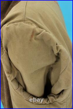 VTG Men's WWII 1940s US Army Air Force Wool Trench Coat / Overcoat 38 L WW2 40s