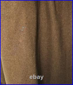 VTG Men's WWII 1940s US Army Air Force Wool Trench Coat / Overcoat 38 L WW2 40s