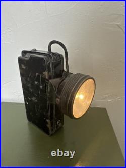 VTG WW2 JUSTRITE US Army/Air Force Pilot Survival/Miner Flashlight A-3 WORKS
