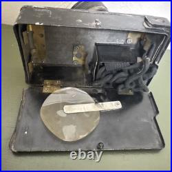 VTG WW2 JUSTRITE US Army/Air Force Pilot Survival/Miner Flashlight A-3 WORKS