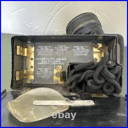 VTG WW2 JUSTRITE US Army/Air Force Pilot Survival/Miner Flashlight A-3 WORKS