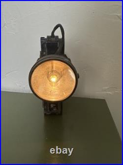 VTG WW2 JUSTRITE US Army/Air Force Pilot Survival/Miner Flashlight A-3 WORKS