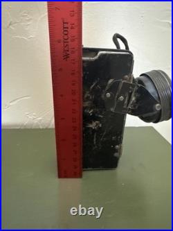 VTG WW2 JUSTRITE US Army/Air Force Pilot Survival/Miner Flashlight A-3 WORKS
