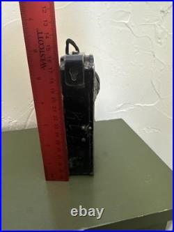 VTG WW2 JUSTRITE US Army/Air Force Pilot Survival/Miner Flashlight A-3 WORKS