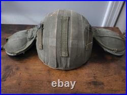 VTG WW2 WWII US Army Air Force USAF M4A2 Anti-Flak Helmet Mkd Wrong @ Factory