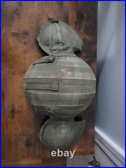 VTG WW2 WWII US Army Air Force USAF M4A2 Anti-Flak Helmet Mkd Wrong @ Factory