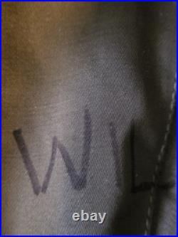 VTG WW2 WWII US Army Air Force USAF M4A2 Anti-Flak Helmet Mkd Wrong @ Factory