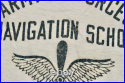 VTG WWII NOS US Army Air Forces Navigation School TShirt WW2 White T-Shirt