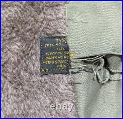 Vintage 1940s WWII Era Type A-9 US Army Air Force Bomber Crew Lined Cargo Pants