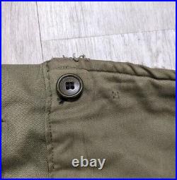 Vintage 1940s WWII Era Type A-9 US Army Air Force Bomber Crew Lined Cargo Pants