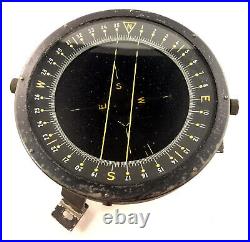Vintage 1942 WWII US Army Air Force D-12 Compass 1833-1-A Bendix Pioneer WW2