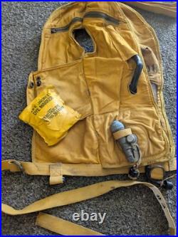 Vintage 1952 US Army Air Force USMC Navy Type B-5 Life Vest Preserver