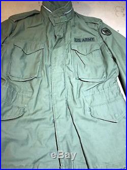 Vintage 1967 Field Jacket M-1965 M65 U. S. Army Air Force Medium R