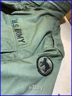 Vintage 1967 Field Jacket M-1965 M65 U. S. Army Air Force Medium R