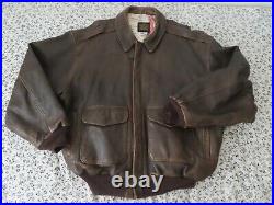 Vintage 1986 Avirex US Army Air Force Leather Flight Jacket Bomber Type A-2