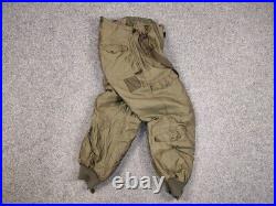 Vintage 40's Trouser intermediate Flying A-11 US Army Air Force Wool Lined Pants