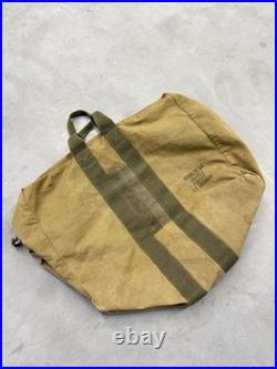 Vintage 40's WW2 US Army Air Force Aviator Kit Bag Canvas Duffle